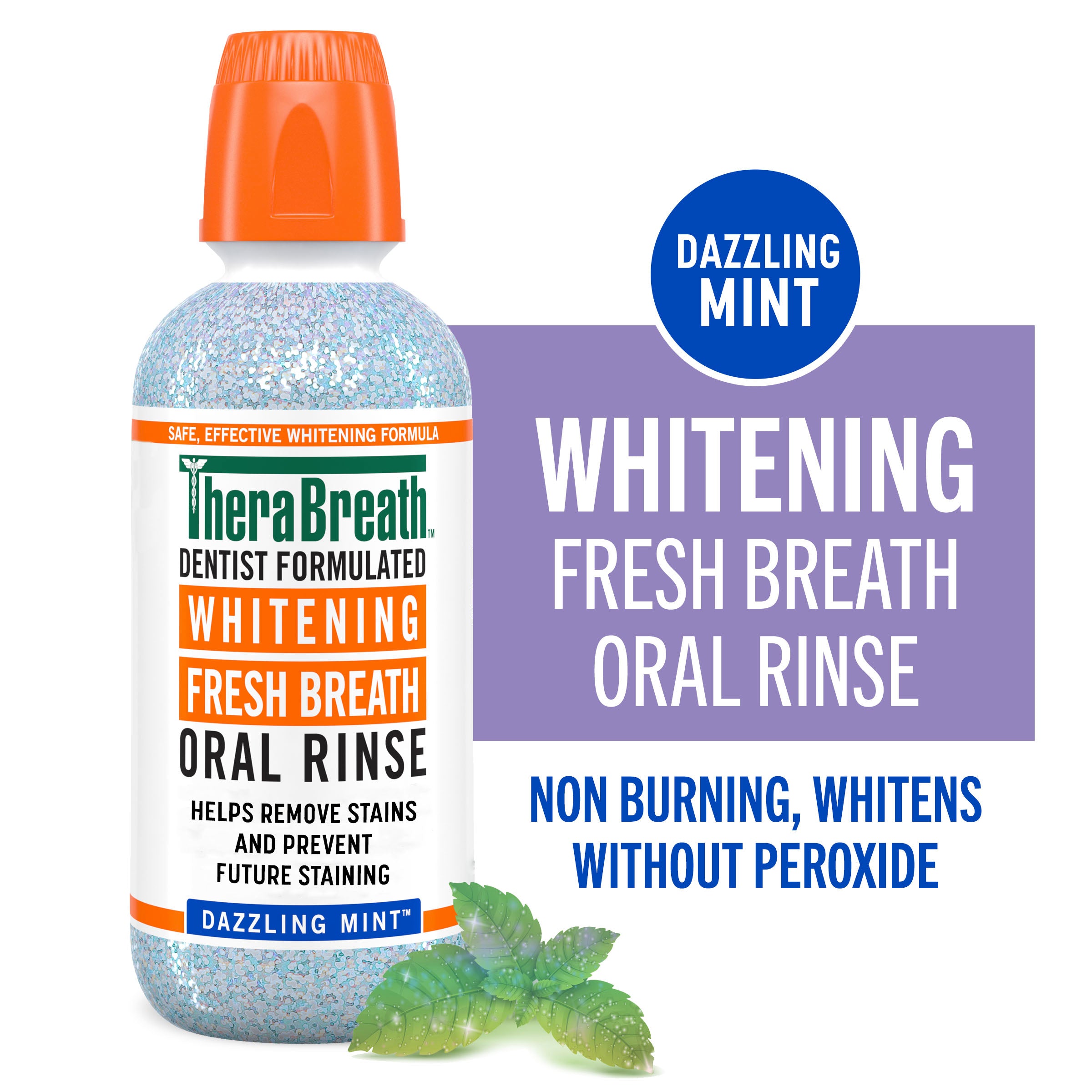 Alternative view of TheraBreath Whitening Oral Rinse & Toothpaste Bundle
