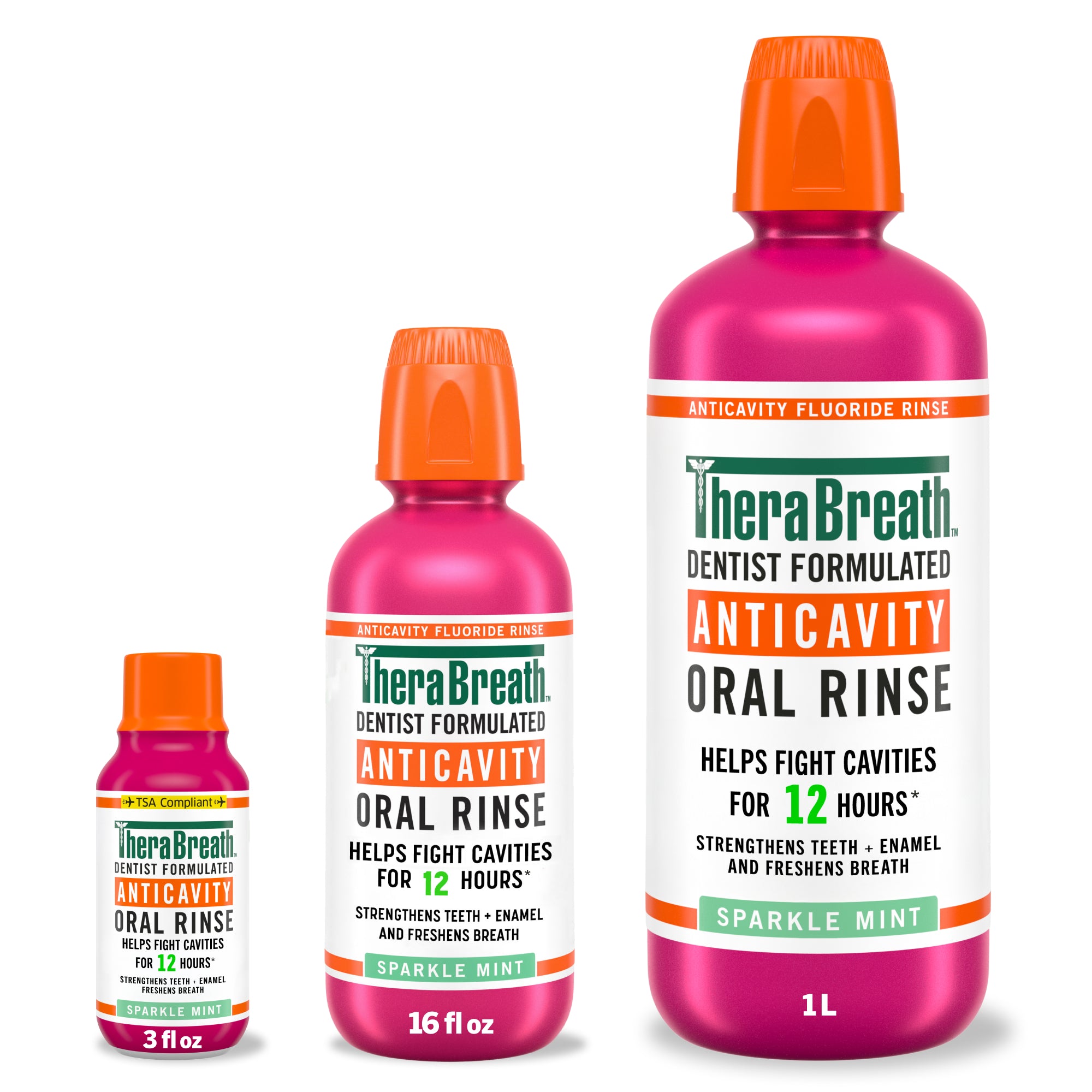 Alternative view of Healthiest Smile TheraBreath Mouthwash Bundle