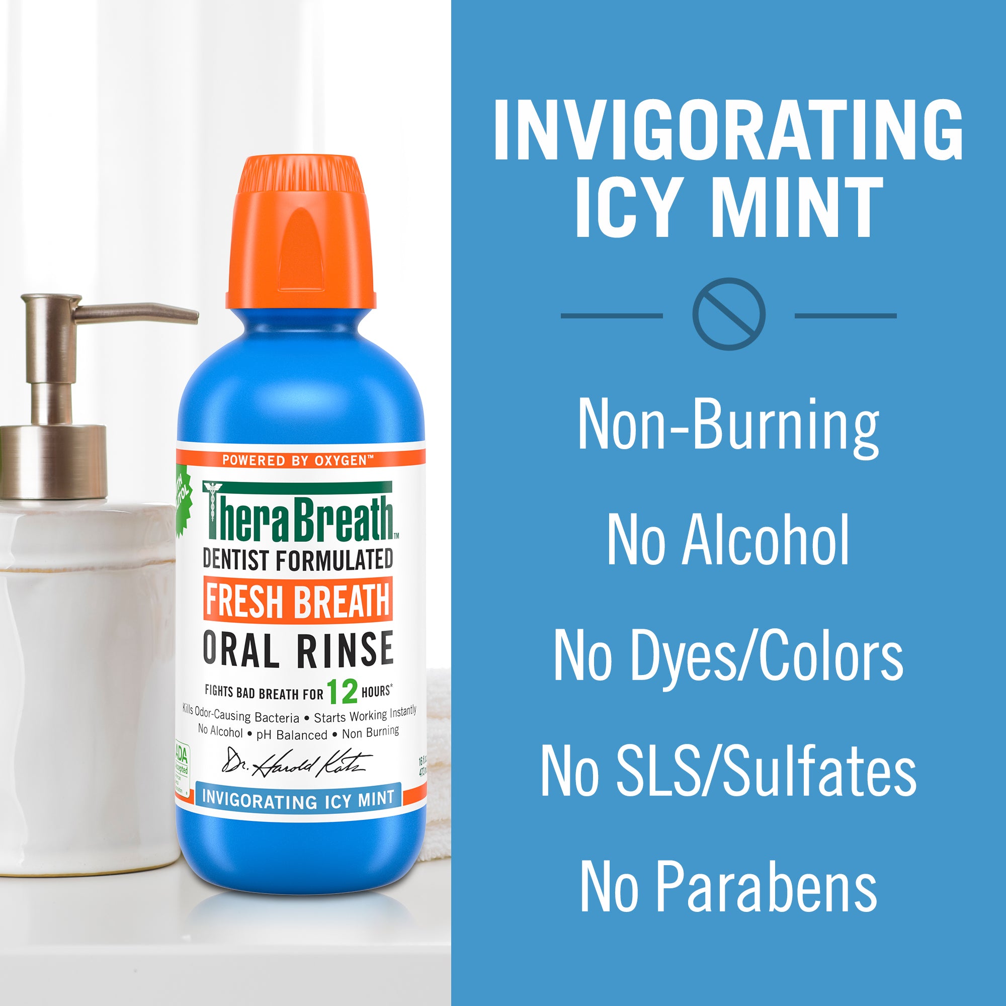 Alternative view of Fresh Breath Oral Rinse - Invigorating Icy Mint